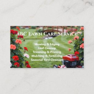 Tarjeta De Visita Servicio Premium Lawnpro