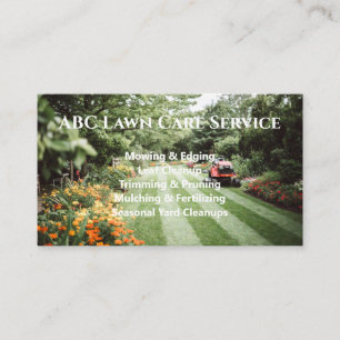 Tarjeta De Visita Servicio Premium Lawnpro