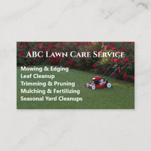 Tarjeta De Visita Servicio Premium Lawnpro