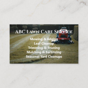 Tarjeta De Visita Servicio Premium Lawnpro