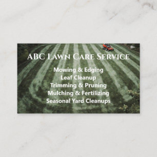 Tarjeta De Visita Servicio Premium Lawnpro