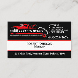 Tarjeta De Visita Servicio Profesional de Camión de Vapor