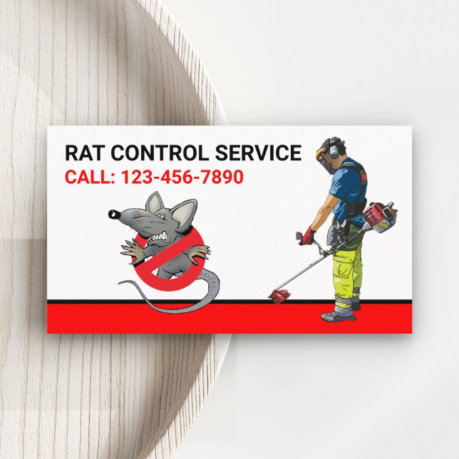 Tarjeta De Visita Servicio profesional de control de plagas para eli (Subido por el creador)