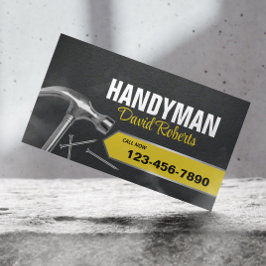 Tarjeta De Visita Servicio Profesional de Reparación y Mantenimiento