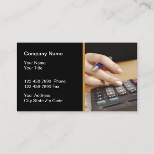 Tarjeta De Visita Servicios a empresas del contable