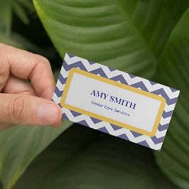 Tarjeta De Visita Servicios de atención para adultos