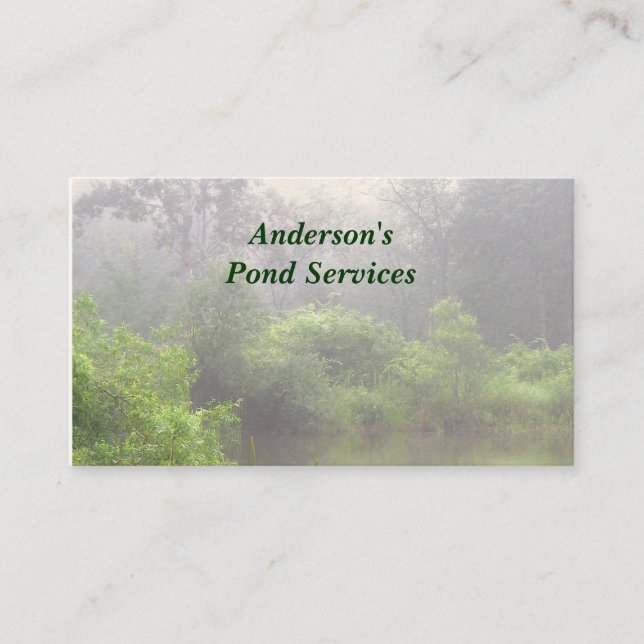 Tarjeta De Visita Servicios de bonos (Anverso)