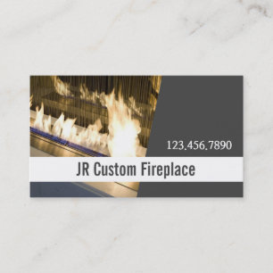 Tarjeta De Visita Servicios de chimenea personalizado