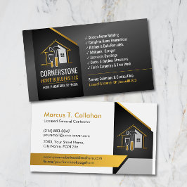Tarjeta De Visita Servicios de construcción de contratista general