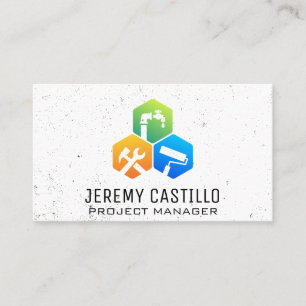 Tarjeta De Visita Servicios de construcción de reparación del hogar