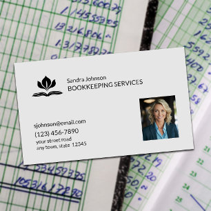 Tarjeta De Visita Servicios de Contabilidad