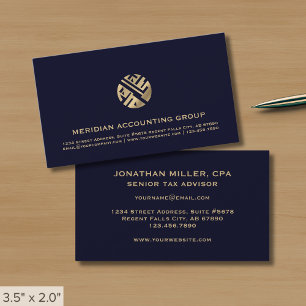 Tarjeta De Visita Servicios de contabilidad profesional