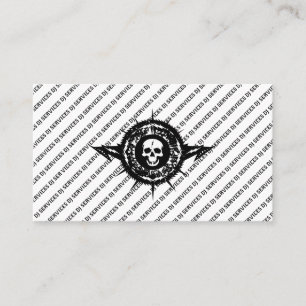 Tarjeta De Visita Servicios de DJ Disc Jockey Fiesta de Baile Música