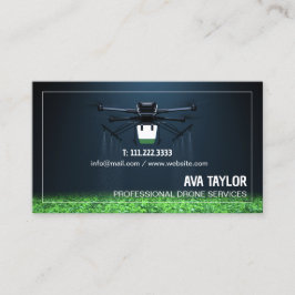 Tarjeta De Visita Servicios de drones UAV
