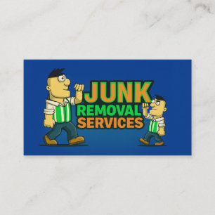 Tarjeta De Visita Servicios de Eliminación de Basura Transporte de R