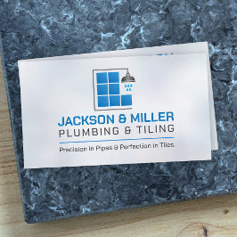 Tarjeta De Visita Servicios de fontanería y balanceo