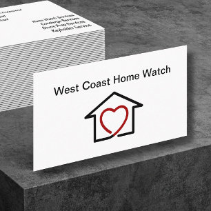 Tarjeta De Visita Servicios de Homewatch y Concierge