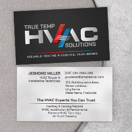 Tarjeta De Visita Servicios de HVAC