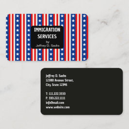 Tarjeta De Visita Servicios de inmigración y naturalización