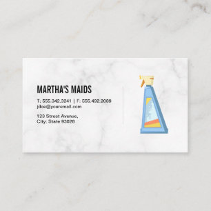 Tarjeta De Visita Servicios de limpieza