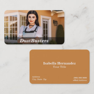 Tarjeta De Visita Servicios de limpieza de casas