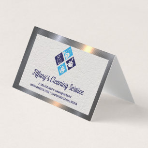 Tarjeta De Visita Servicios de limpieza de la casa