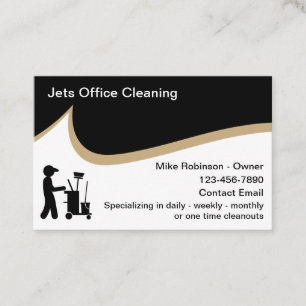 Tarjeta De Visita Servicios De Limpieza De Oficinas Y Servicios Judi