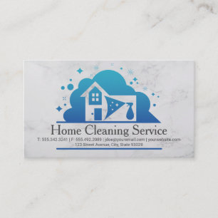 Tarjeta De Visita Servicios de limpieza Limpieza de criadas Casa