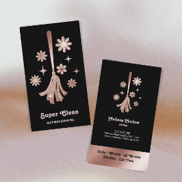 Tarjeta De Visita Servicios de limpieza profesional de la Casa de Li