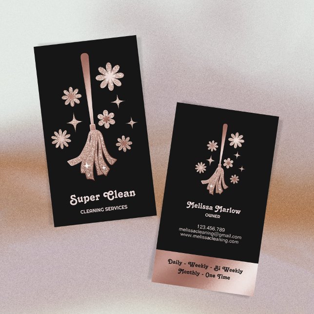 Tarjeta De Visita Servicios de limpieza profesional de la Casa de Li (Subido por el creador)