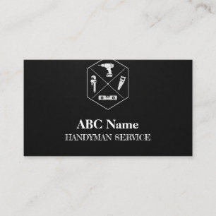 Tarjeta De Visita servicios de mano de obra para mejora y reparación