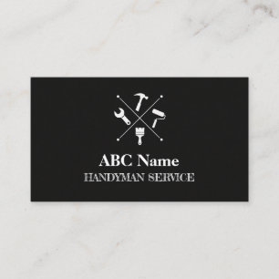 Tarjeta De Visita servicios de mano de obra para mejoras y reparacio