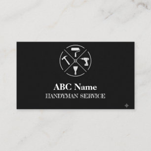 Tarjeta De Visita servicios de mano de obra para mejoras y reparacio