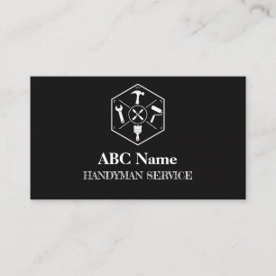 Tarjeta De Visita servicios de mano de obra para mejoras y reparacio