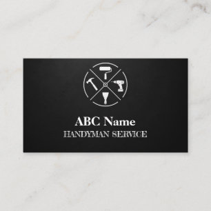 Tarjeta De Visita servicios de mano de obra para mejoras y reparacio