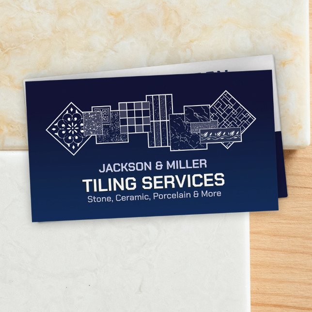 Tarjeta De Visita Servicios de mosaico - Capa de mosaico (Subido por el creador)