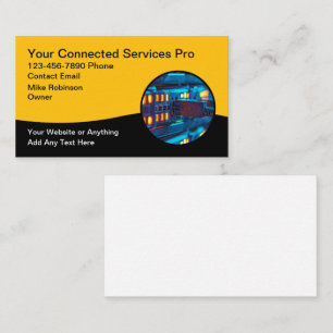 Tarjeta De Visita Servicios de redes de Internet para equipos inform
