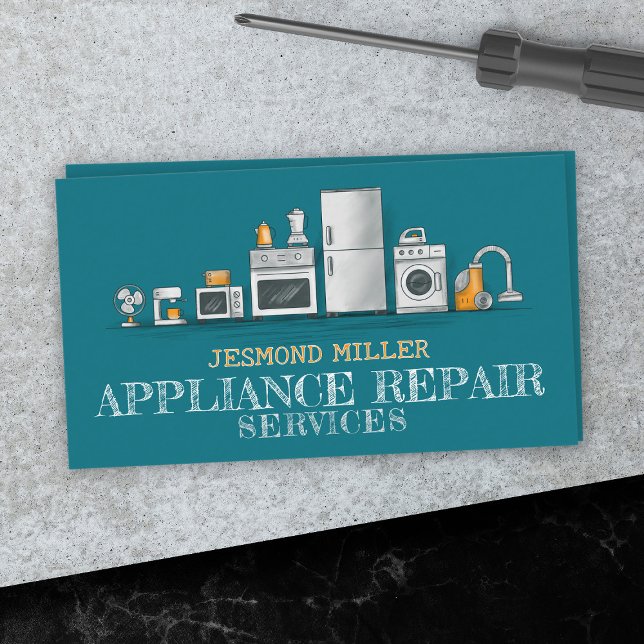 Tarjeta De Visita Servicios de reparación de dispositivos (Subido por el creador)