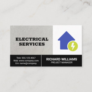 Tarjeta De Visita Servicios eléctricos