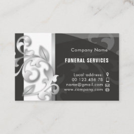 Tarjeta De Visita Servicios funerarios