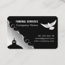 Tarjeta De Visita Servicios funerarios