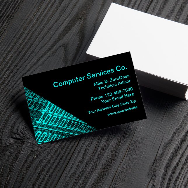 Tarjeta De Visita Servicios Informáticos (Subido por el creador)