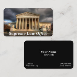 Tarjeta De Visita Servicios legales / Abogado / Fiscal