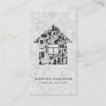 Servicios modernos de limpieza gris