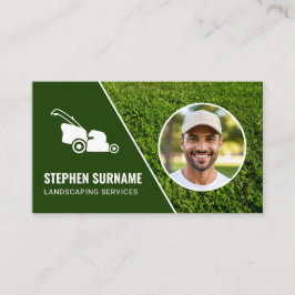 Tarjeta De Visita Servicios Personalizados de Paisajismo Fotográfico