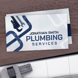 Tarjeta De Visita Servicios profesionales de fontanería