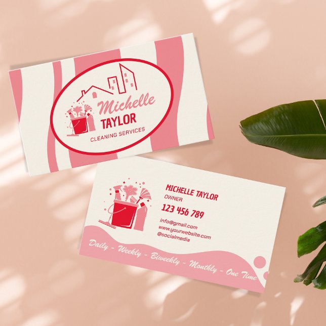 Tarjeta De Visita Servicios Profesionales de Limpieza de Casa y Ofic (Subido por el creador)