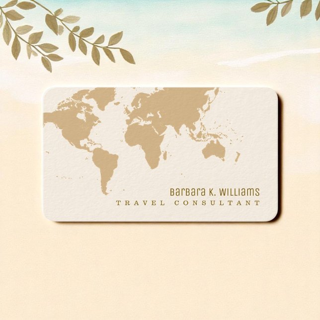 Tarjeta De Visita Servicios relacionados con viajes y turismo (Subido por el creador)