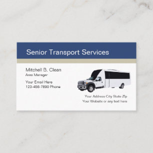 Tarjeta De Visita Servicios superiores de transporte
