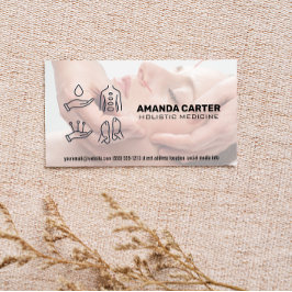 Tarjeta De Visita Sesión de acupuntura | Curación holística